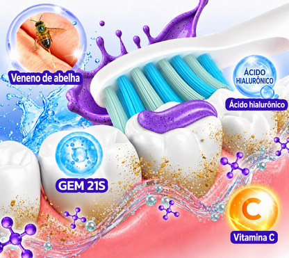 🇵🇹 Loja Oficial |🦷🍖 Rolimey® VioCore Pasta de dentes para o tratamento da inflamação das gengivas e da periodontite com veneno de abelha