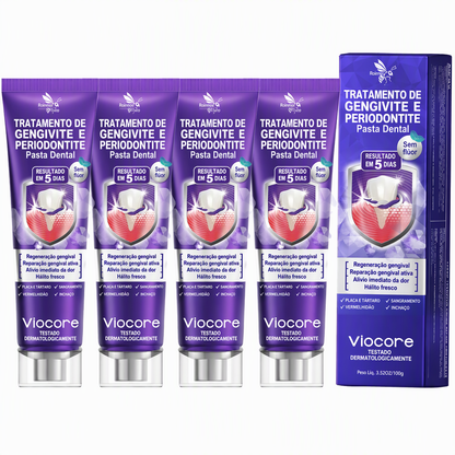 🇵🇹 Loja Oficial |🦷🍖 Rolimey® VioCore Pasta de dentes para o tratamento da inflamação das gengivas e da periodontite com veneno de abelha