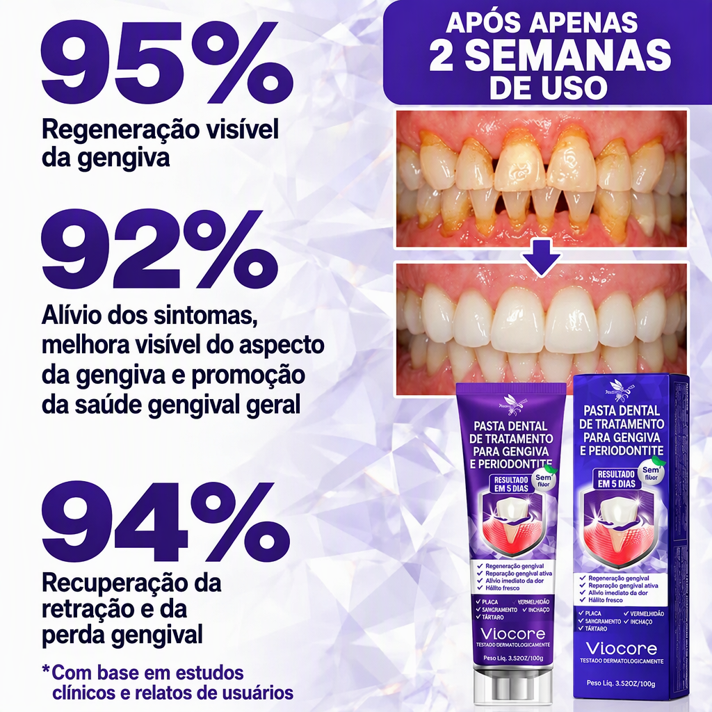 🇵🇹 Loja Oficial |🦷🍖 Rolimey® VioCore Pasta de dentes para o tratamento da inflamação das gengivas e da periodontite com veneno de abelha