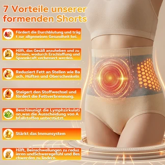 Offizieller Markenshop | 🍎🍎 PAURAJU® 2026 MORINGA UND BERBERIN 4-IN-1 MIKROKAPSELTE SHORTS FÜR FORMENDE UND FETTVERBRENNUNG