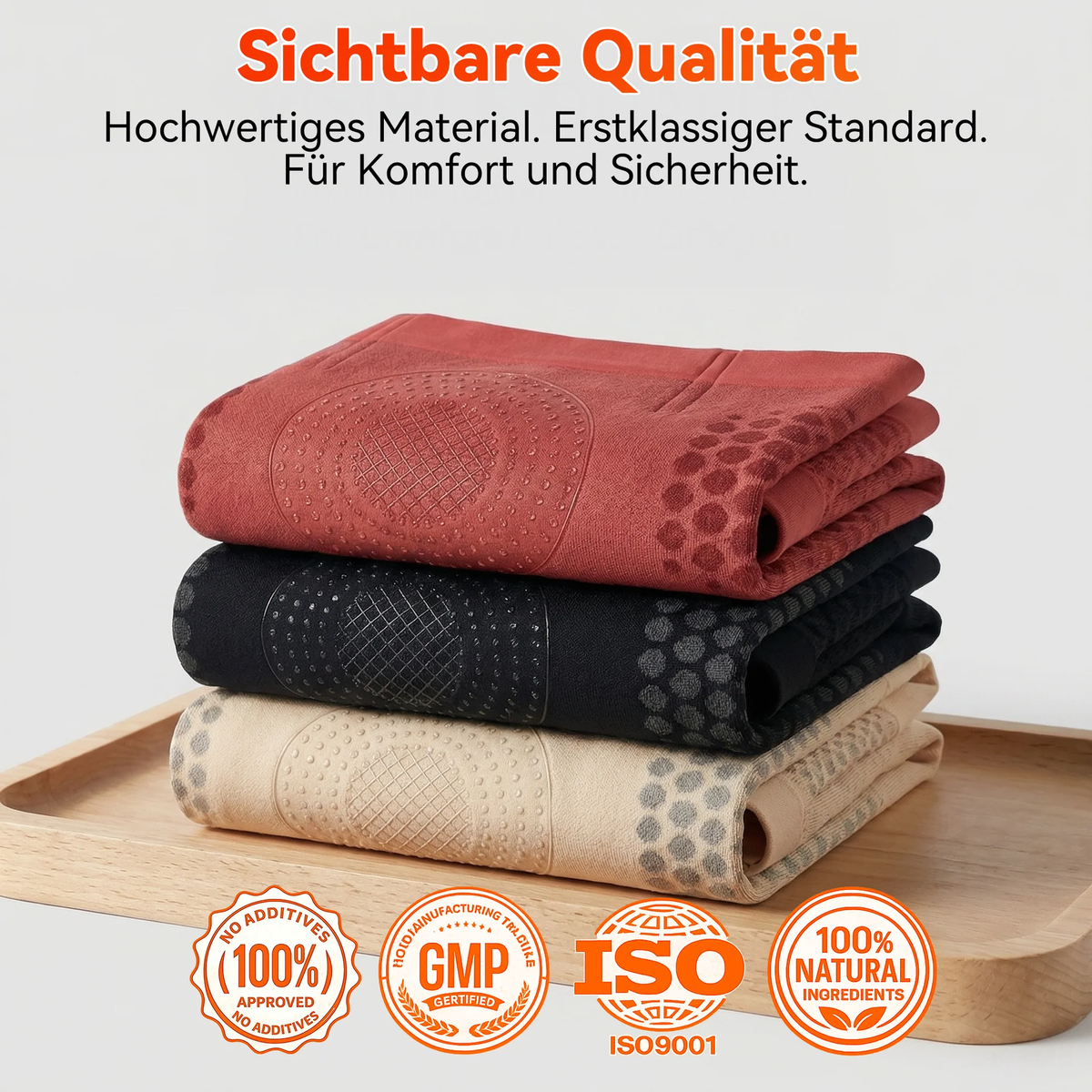 Offizieller Markenshop | 🍎🍎 PAURAJU® 2026 MORINGA UND BERBERIN 4-IN-1 MIKROKAPSELTE SHORTS FÜR FORMENDE UND FETTVERBRENNUNG