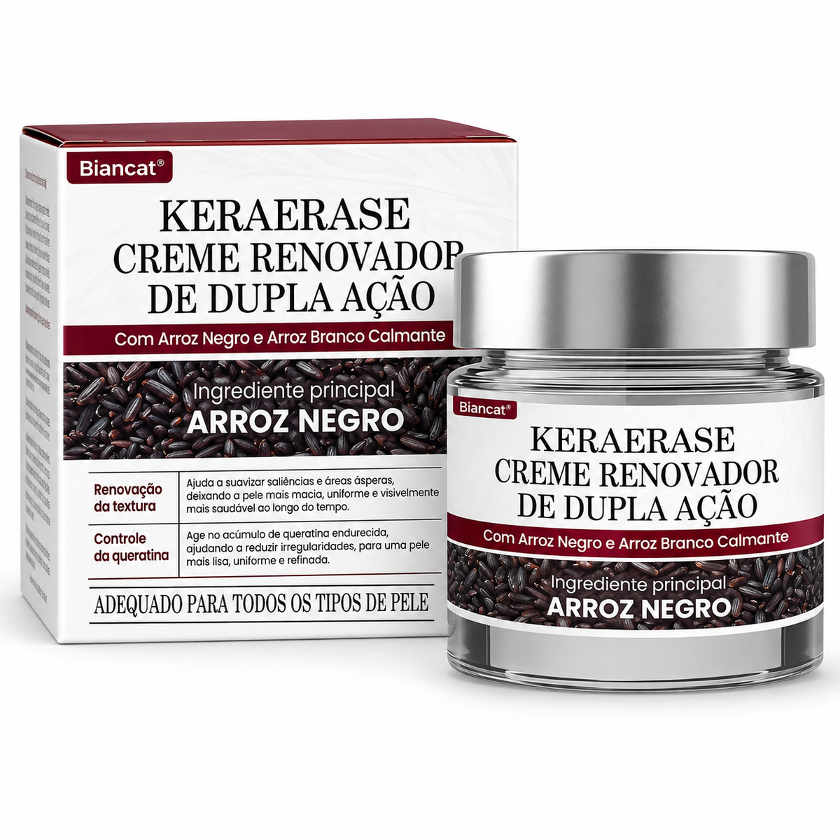 👑𝑳𝒐𝒋𝒂 𝑶𝒇𝒊𝒄𝒊𝒂𝒍 |🧨🧨Biancat® KeraErase Creme Renovador de Dupla Ação🌻