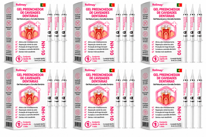 🇵🇹 Loja Oficial |🦷🍗 Rolimey® DenPerm – Gel natural de preenchimento do esmalte dentário para o tratamento de cáries