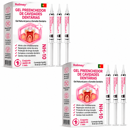 🇵🇹 Loja Oficial |🦷🍗 Rolimey® DenPerm – Gel natural de preenchimento do esmalte dentário para o tratamento de cáries