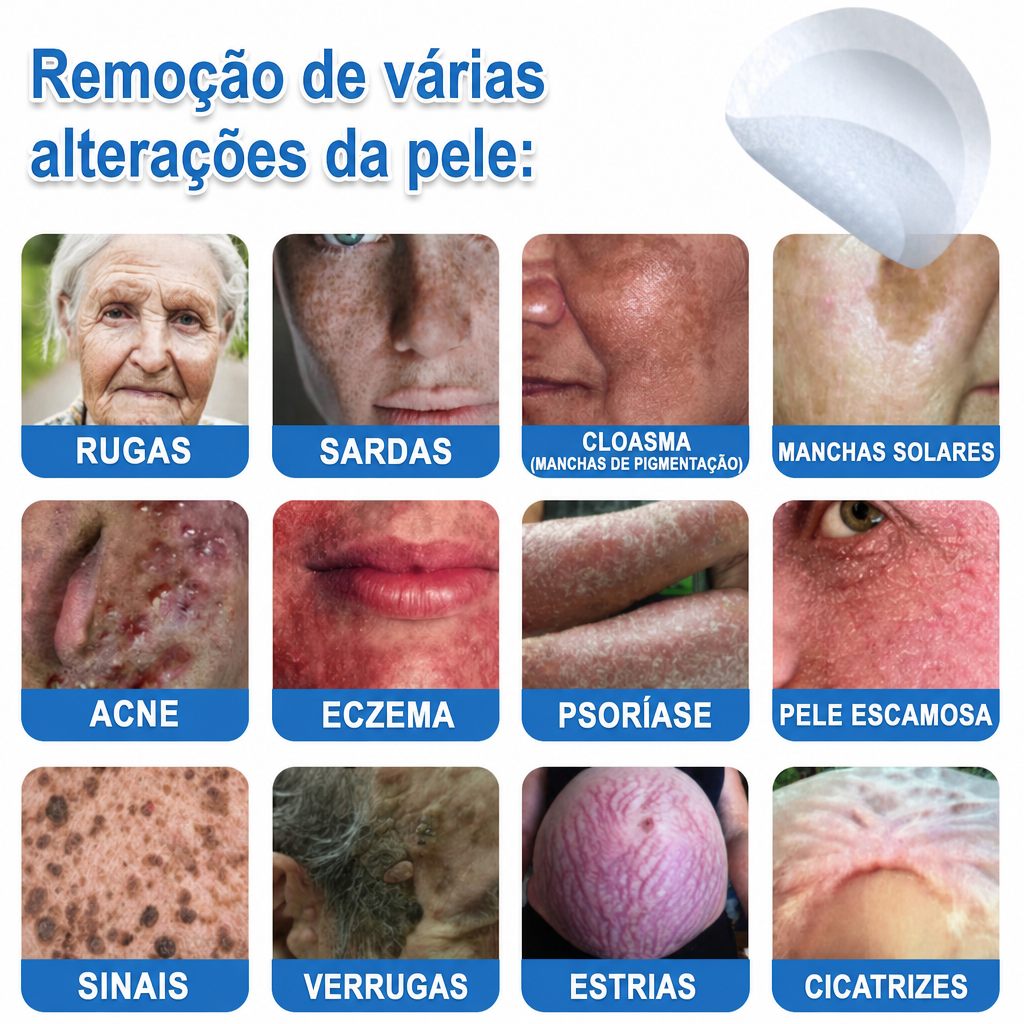 🏆🧨Celsiora® Adesivos 2 em 1 com Microagulhas e Hidrocolóide | Remove Verrugas, Acne, Verrugas Planas e Marcas de Pele | Melhora Rugas, Cicatrizes e Imperfeições | Adesivos Invisíveis em Forma de Estrela para Rosto e Corpo