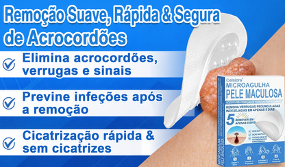 🏆🧨Celsiora® Adesivos 2 em 1 com Microagulhas e Hidrocolóide | Remove Verrugas, Acne, Verrugas Planas e Marcas de Pele | Melhora Rugas, Cicatrizes e Imperfeições | Adesivos Invisíveis em Forma de Estrela para Rosto e Corpo